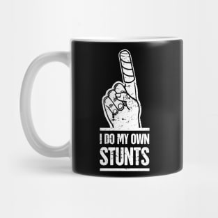 Stunts - Get Well Fractured Broken Finger Mug